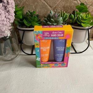 Brazilian 2 piece Spa Luxury Hand Cream Set